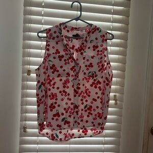 Ann Taylor Cherry Top